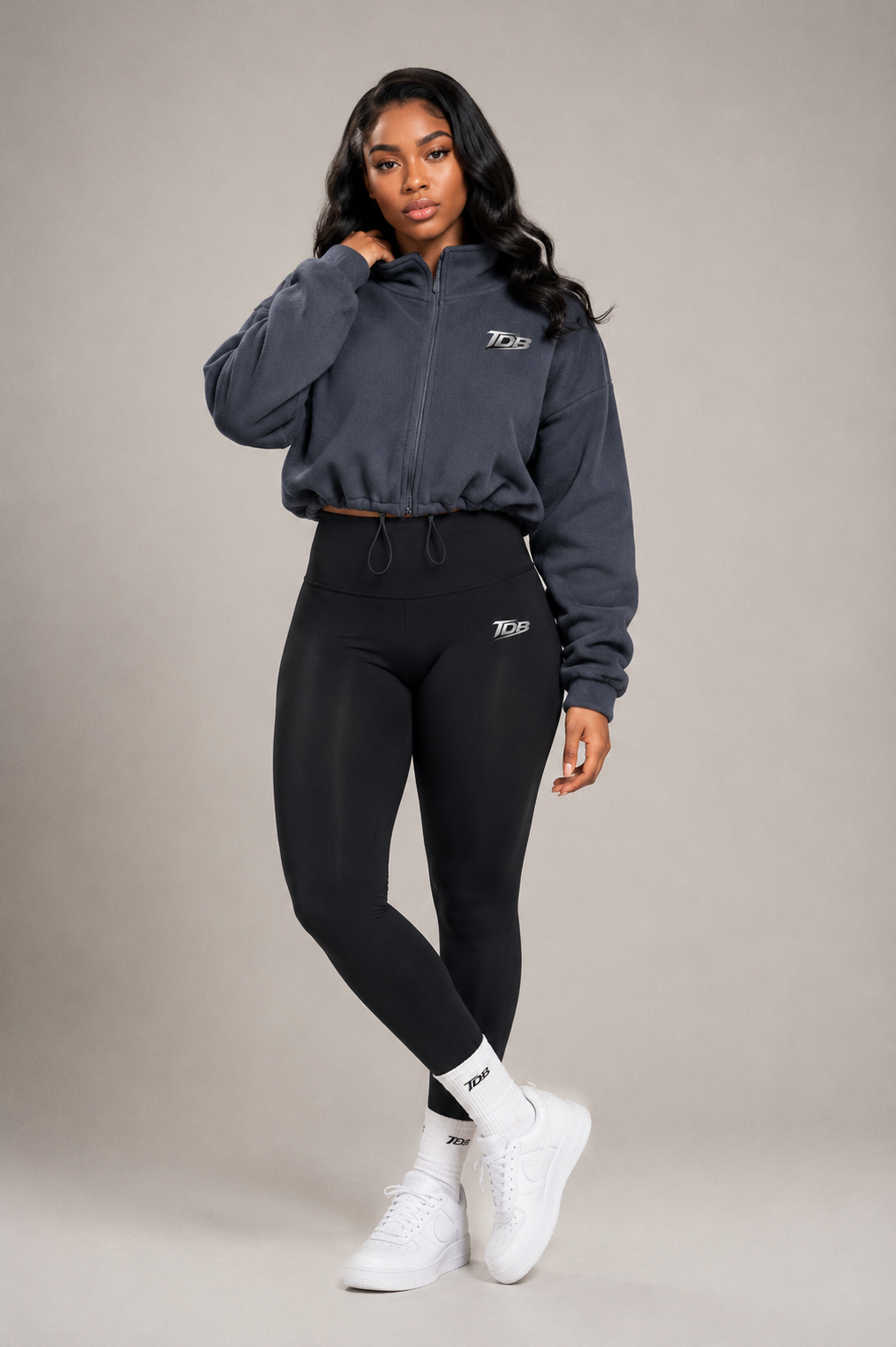 Navy Half-Zip Training Jacket