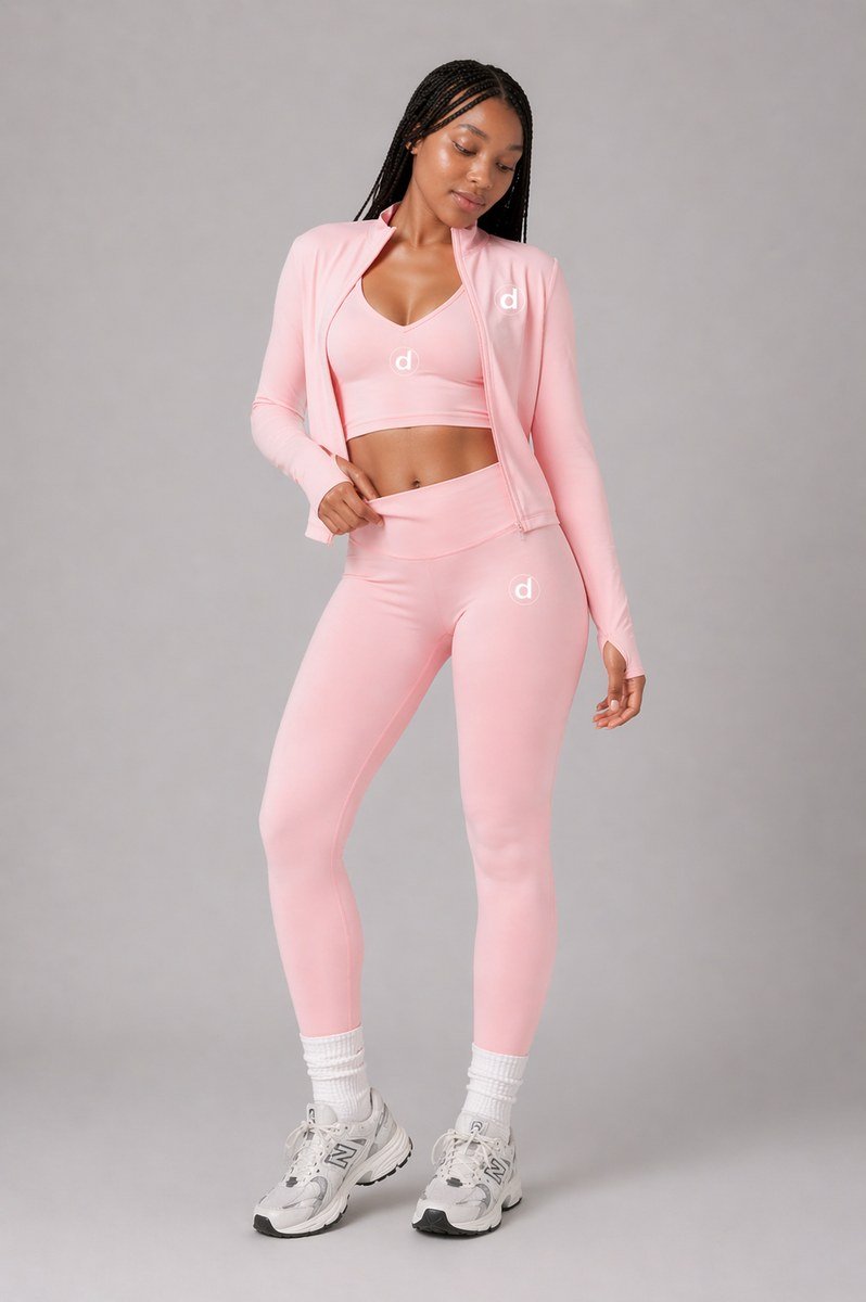 Blush Pink Yoga Set