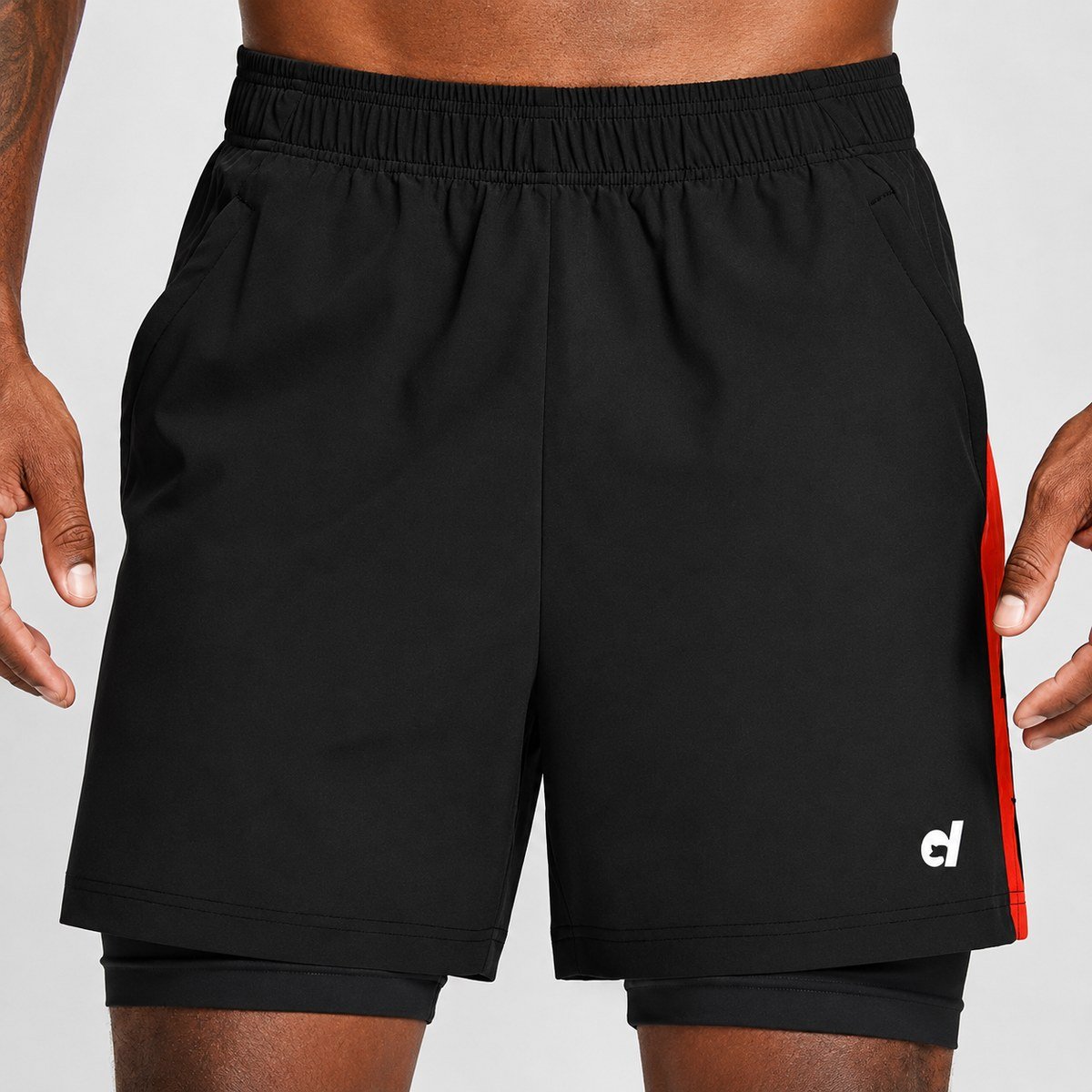 Black Training Shorts